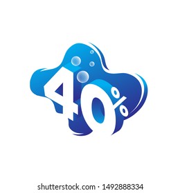 number template design for banner