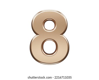Number text effect illustration vector