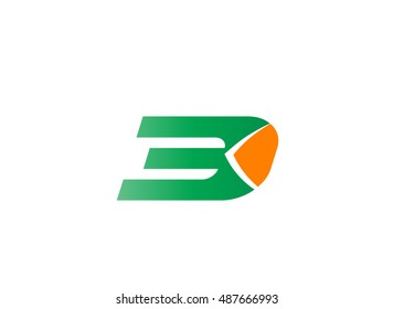 Number three logo.Logo 3 vector template
