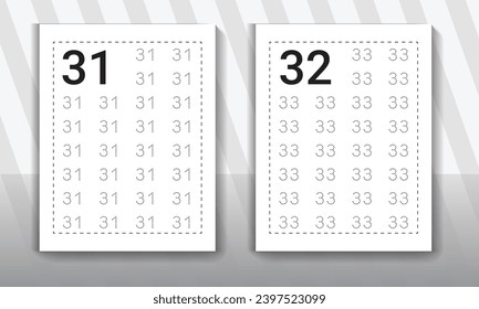 Number tracing worksheets for kids. Kindergarten Counting Worksheet