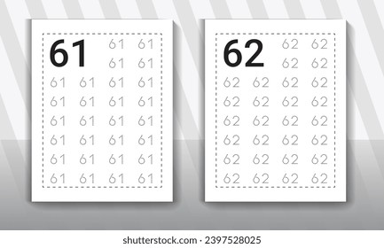 Number tracing worksheets for kids. Kindergarten Counting Worksheet