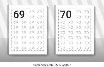 Number tracing worksheets for kids. Kindergarten Counting Worksheet