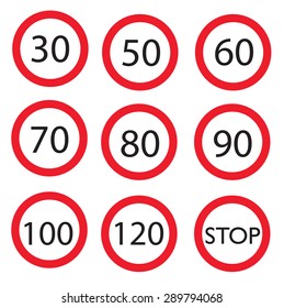 number traffic road