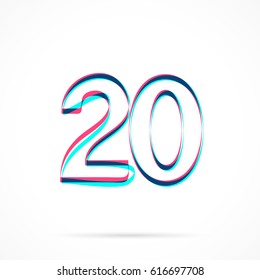 22,820 Number 20 Stock Vectors, Images & Vector Art | Shutterstock