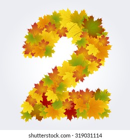 number two of the autumn leaves