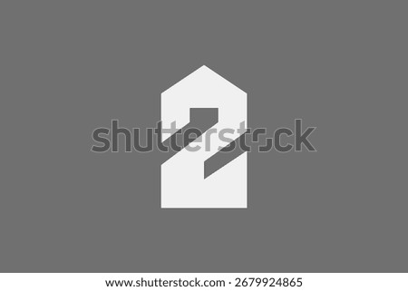 number two home building logo