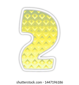 Number two logo template. graphic number logo templates, corporate identity. , vector illustrations isolated on white background.