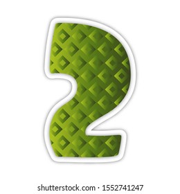Number two logo template. graphic number logo templates, corporate identity. , vector illustrations isolated on white background.