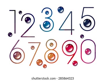 number vector design symbol numeral school sign