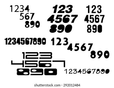 number vector design symbol numeral school sign