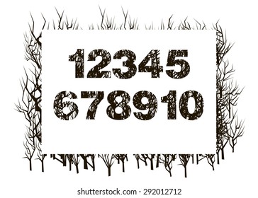 number vector design symbol numeral school sign