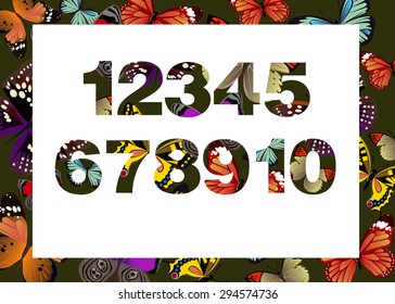 number vector design symbol numeral school sign