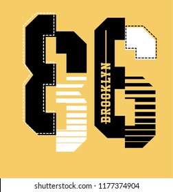 Number Vector Graphic