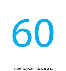 ILUSTRACIÓN DE VECTORES NÚMEROS AISLADO EN FONDO BLANCO.