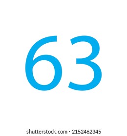 ILUSTRACIÓN DE VECTORES NÚMEROS AISLADO EN FONDO BLANCO.
