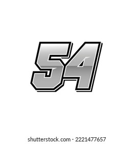 40 54 Race Car Font Images, Stock Photos & Vectors | Shutterstock