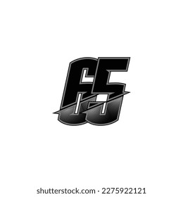 Number vector for sports and racing number 65