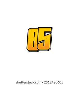 Number vector for sports and racing number 85