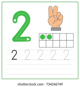 Number Writing Practice 2