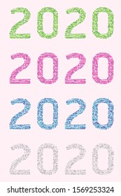 Number of Year 2020 Polka Dots