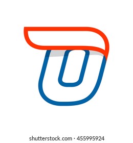 Number zero logo with red wing. Sport elements for sportswear, t-shirt, banner, card, labels or posters.