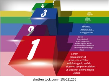 numbered background