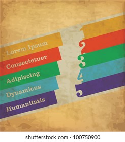 Numbered Banner Templates