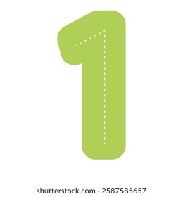 numberic trace for worksheet education kids