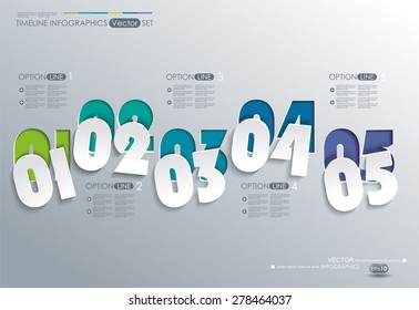 Numbering Line Design. Can be used for workflow layout; diagram; number options; step up options; web design; banner template; info graphic, timeline.