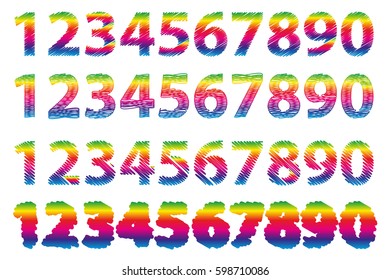 Numbers 0-1-2-3-4-5-6-7-8-9,  Sketch Numbers  Zero 0 One 1 Two 2 Three 3 Four 4 Five 5 Six 6 Seven 7 eight 8 nine 9,