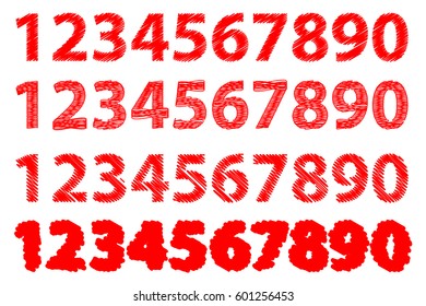 Numbers 0-1-2-3-4-5-6-7-8-9,  Sketch Numbers  Zero 0 One 1 Two 2 Three 3 Four 4 Five 5 Six 6 Seven 7 eight 8 nine 9,