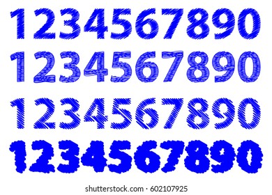 Numbers 0-1-2-3-4-5-6-7-8-9,  Sketch Numbers  Zero 0 One 1 Two 2 Three 3 Four 4 Five 5 Six 6 Seven 7 eight 8 nine 9,