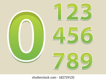 Numbers 0-9