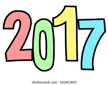 Numbers 2017 color