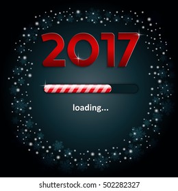 Numbers 2017 and a loading bar