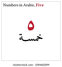 Numbers in Arabic for Education