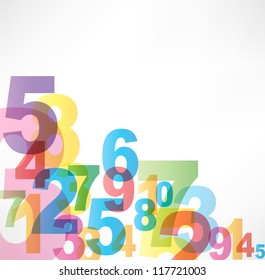 Numbers Background