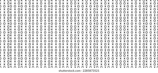 Numbers background. Pattern on white background. Hand drawn black number pattern for backdrop design and wallpaper. Simple bet numbers with repeat texture. Seamless background, vector illustration