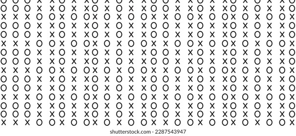 Numbers background. Pattern on white background. Hand drawn black number pattern for backdrop design and wallpaper. Simple bet numbers with repeat texture. Seamless background, vector illustration