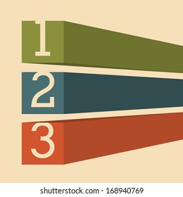 numbers design over pink background vector illustration numbers design over pink background vector illustration