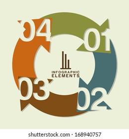 numbers design over white background vector illustration
