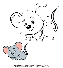 Numbers game for children (mouse)