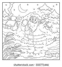 Numbers game for children: Santa Claus