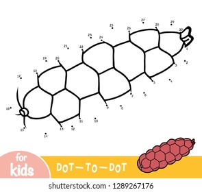 Numbers game, education dot to dot game for children, Salami