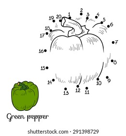 Numbers game (green pepper)