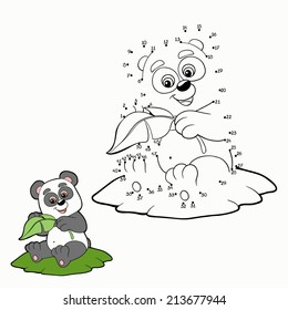 Juego de números (panda)