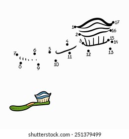 Numbers game (toothbrush)
