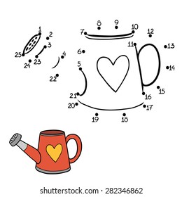 Numbers game (watering can)