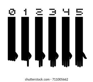 numbers illustration