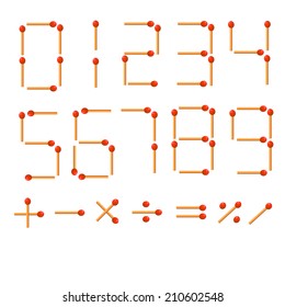 The numbers of match